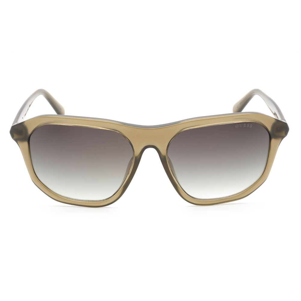 Guess green sprayed sunglasses